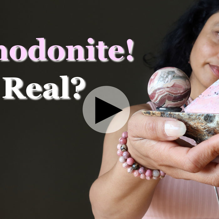rhodochrosite and rhodonite