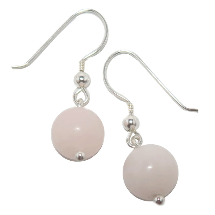 Pink Calcite Earrings Precious Soul Jewel Sterling Silver