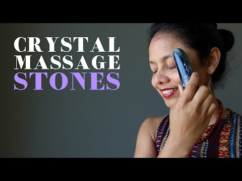 crystal massage stone video