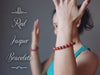 video featuring red jasper bracelet