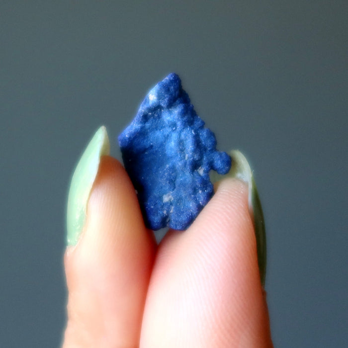Azurite Raw Stone Set 3 Blue Spirituality Seeds Gemstones