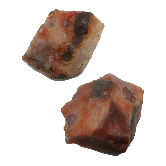 Carnelian Raw Crystal Set Love Passion Attraction Fire Stones