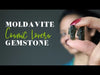 video featuring moldavite cosmic lovers gemstones