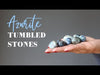 azurite tumbled stones video