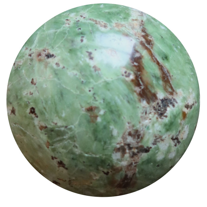Opal Sphere Avocado Buttery Pleasures Green Crystal Ball