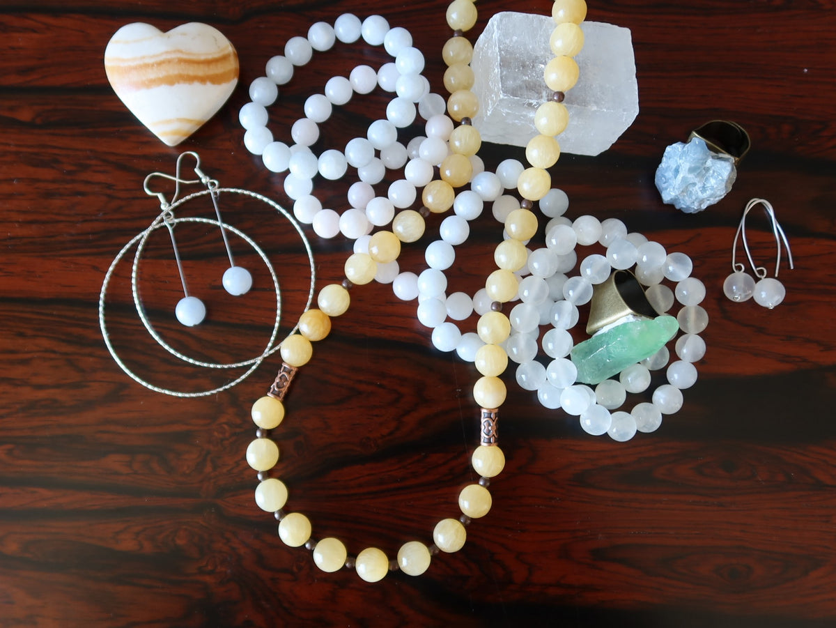 Shop Your Calcite Jewelry Showcase I Satin Crystals