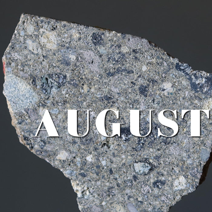 nordlinger meteorite with word AUGUST