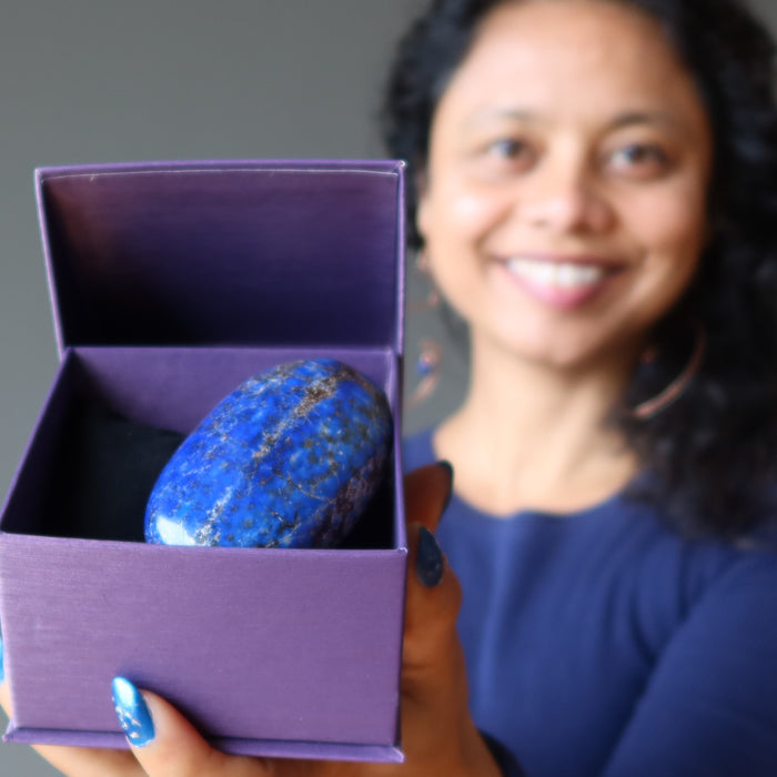 Lapis Lazuli Stone Showcase