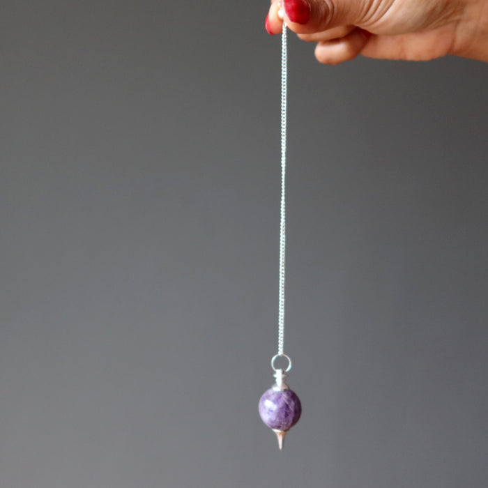 Amethyst Pendulum My Personal Purple Crystal Ball
