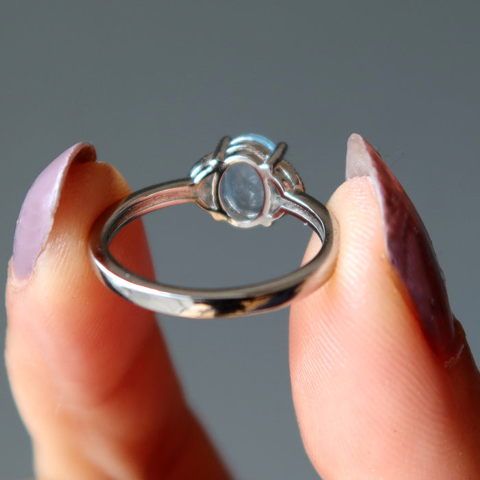 Aquamarine Ring Cinderella's Beautiful Blue Gemstone of Hope