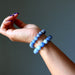 two blue aventurine bracelets