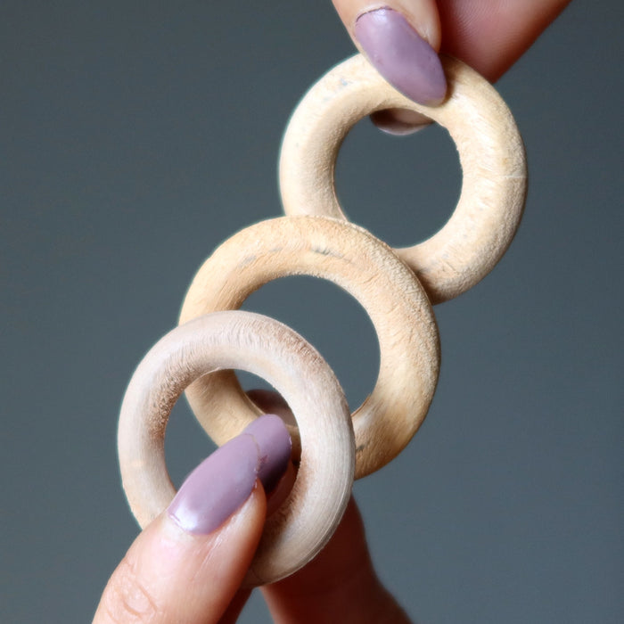 wood ring stands