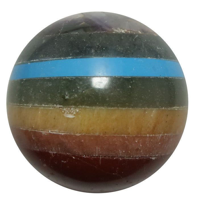 Chakra Sphere 7 Appealing Healing Stones Crystal Ball