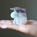 fluorite dolphin figurine