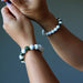 jade and howlite bracelets