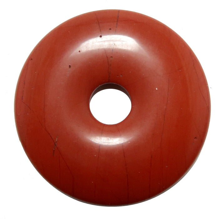 Red Jasper Gemstone Donut Cherry Berry Display Jewelry