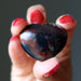 red brecciated jasper heart