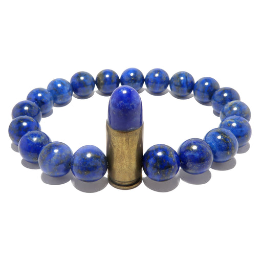 lapis bullet bracelet