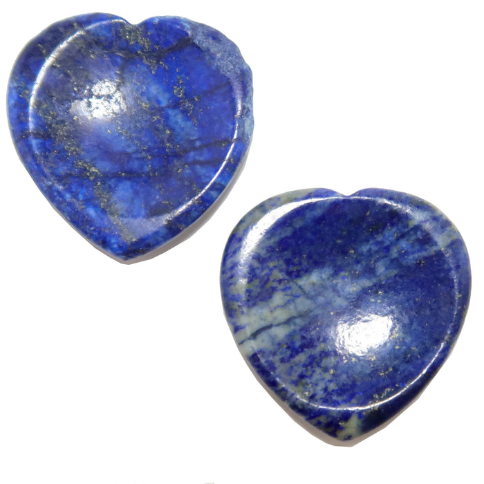 Lapis Worry Stone Trust in My Blue Heart