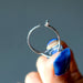 adjustable lapis lazuli sterling silver ring