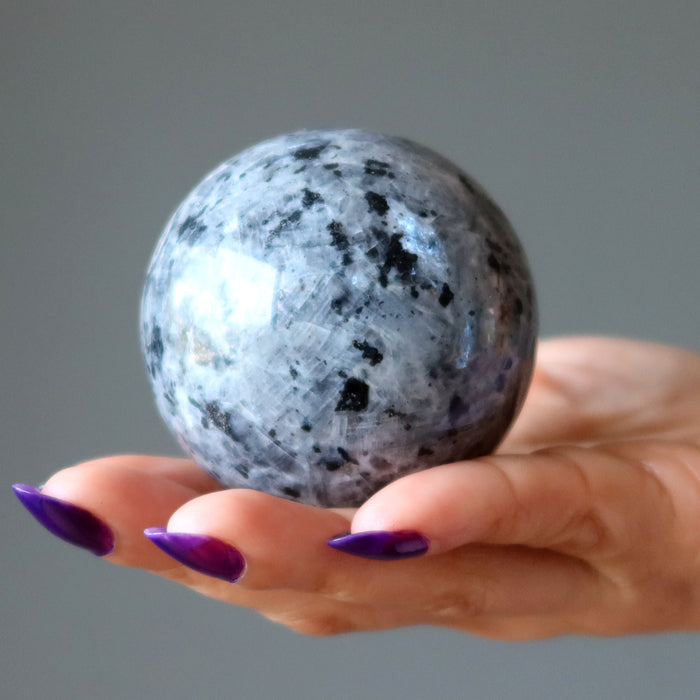 larvikite crystal ball