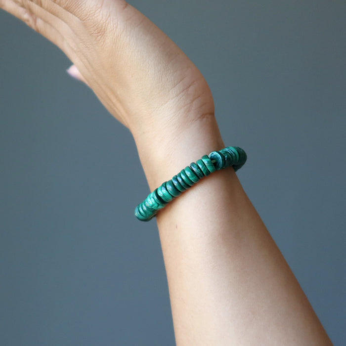 malachite bracelet on hand