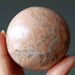 peach moonstone sphere