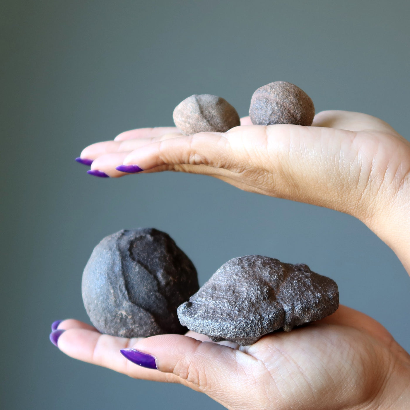 Moqui Marble Pair Male Female Navajo Shaman Stone — Satin Crystals