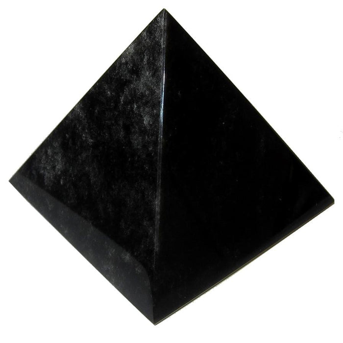 black obsidian pyramid