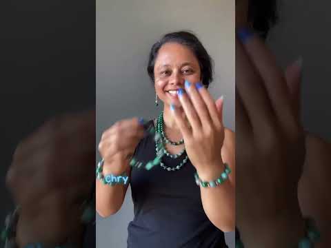 chrysocolla and malachite bracelet video