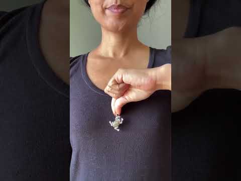 Unakite Pendant Frog video