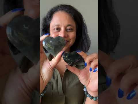 moss agate heart video