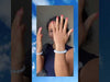 video on blue calcite bracelet 