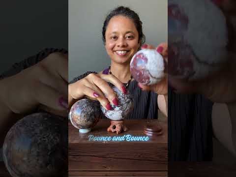 video on crazy lace agate sphere