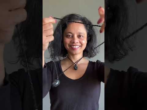 video on hematite necklace