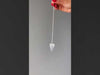 Clear Quartz Pendulum Spiritual Divination Crystal video