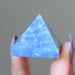 blue quartz pyramid