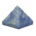 blue quartz pyramid