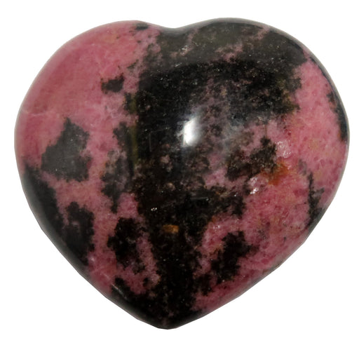 rhodonite heart