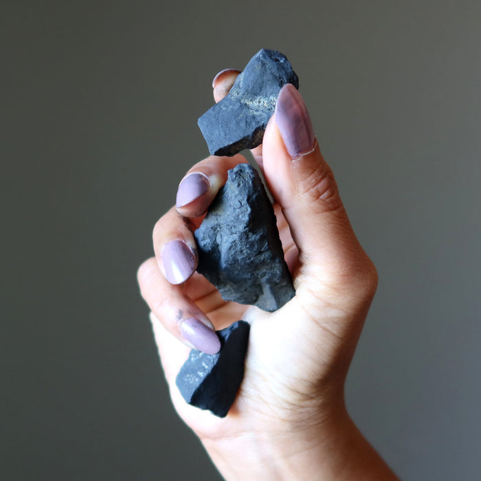 shungite raw stones