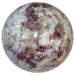 red tourmaline sphere