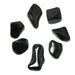 7 black tourmaline tumbled stones