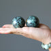african turquoise spheres