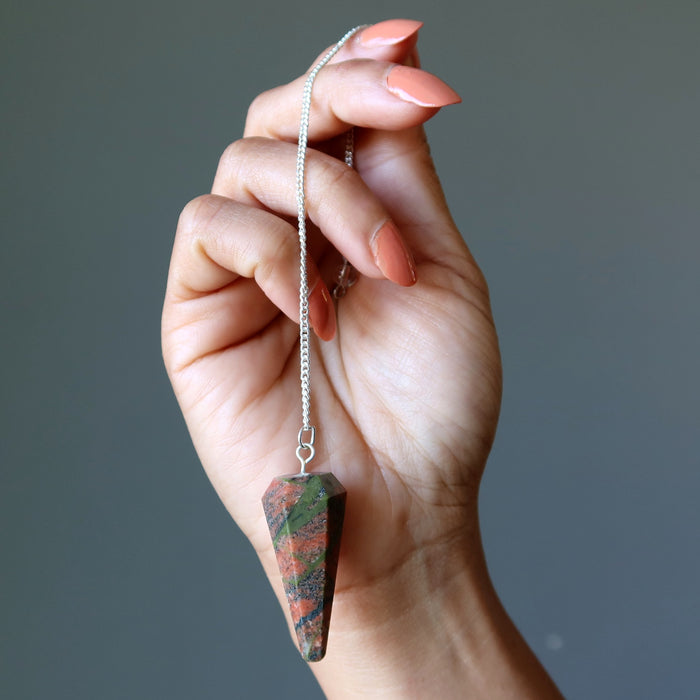 unakite pendulum