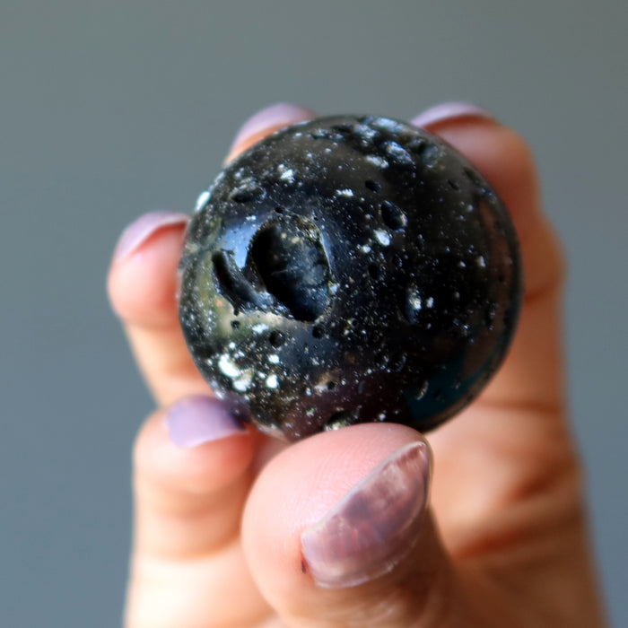 Zhamanshin Meteorite Sphere Impactite Crater Kazakhstan