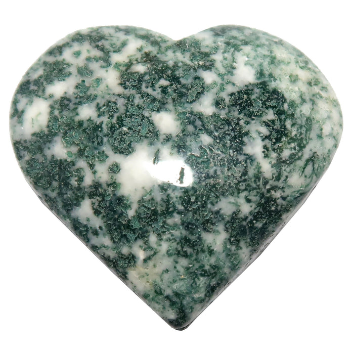 Tree Agate Heart Thriving Relationships Crystal Healing Gem