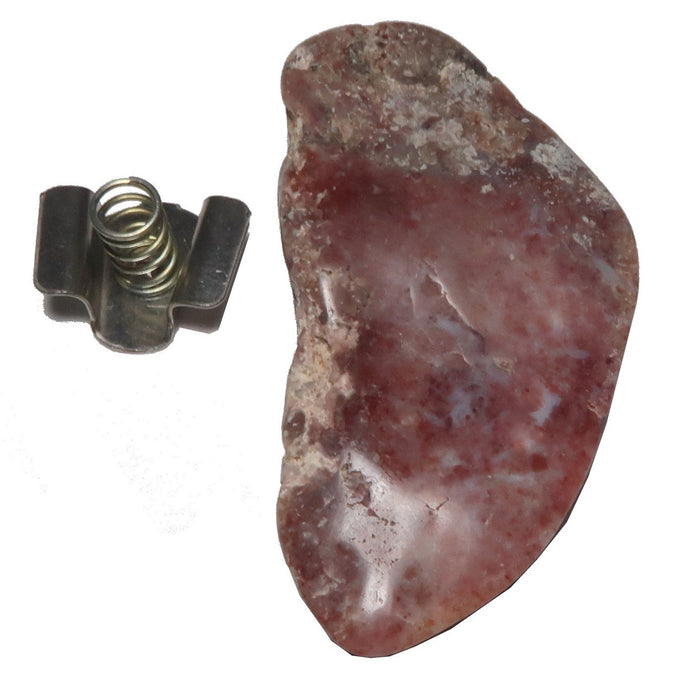 Red Agate Pendant Rough and Tumble Personality Bolo Charm