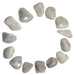 14 agate tumbled stones