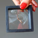 agoudal iron meteorite finger in zero gravity display case