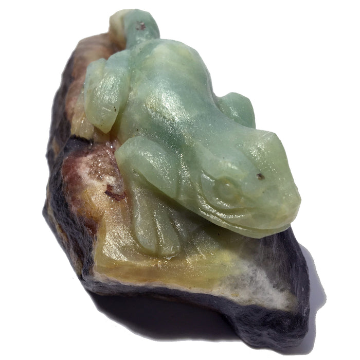 Amazonite Crystal Frog 